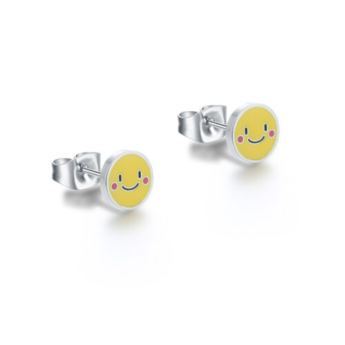 Παιδικό σκουλαρίκι Emoji Smile