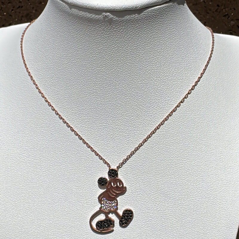 Κολιέ Mickey από Ασήμι 925