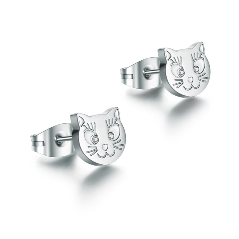 Παιδικό σκουλαρίκι Γάτα