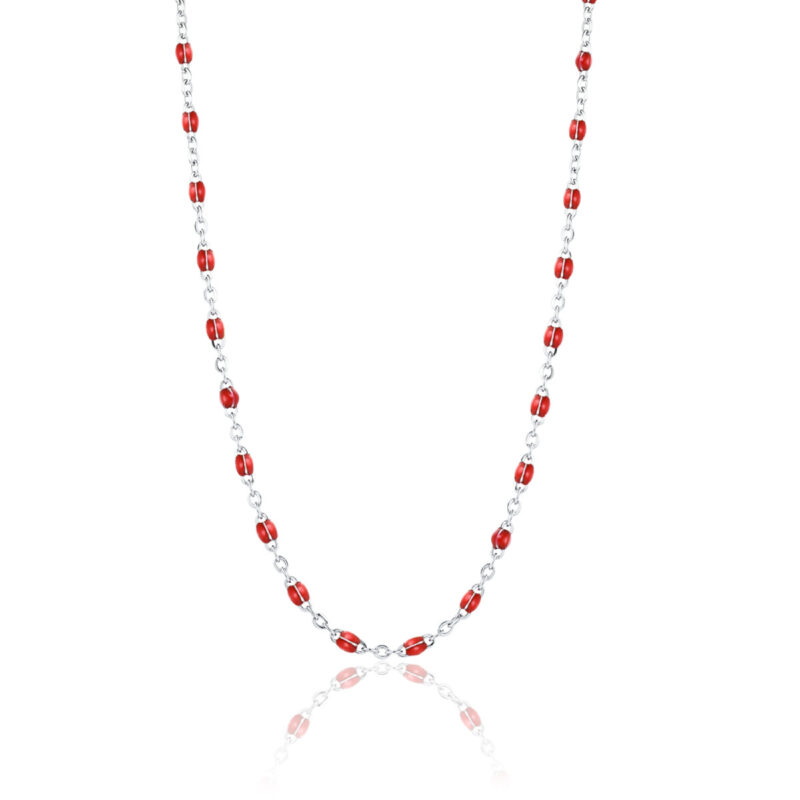 Παιδικό κολιέ με Κόκκινο σμάλτο