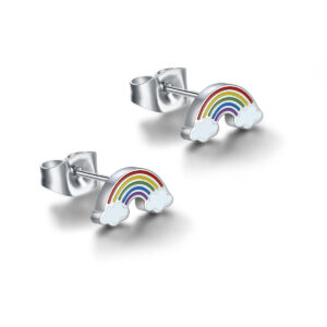 Παιδικό σκουλαρίκι Ουράνιο Τόξο