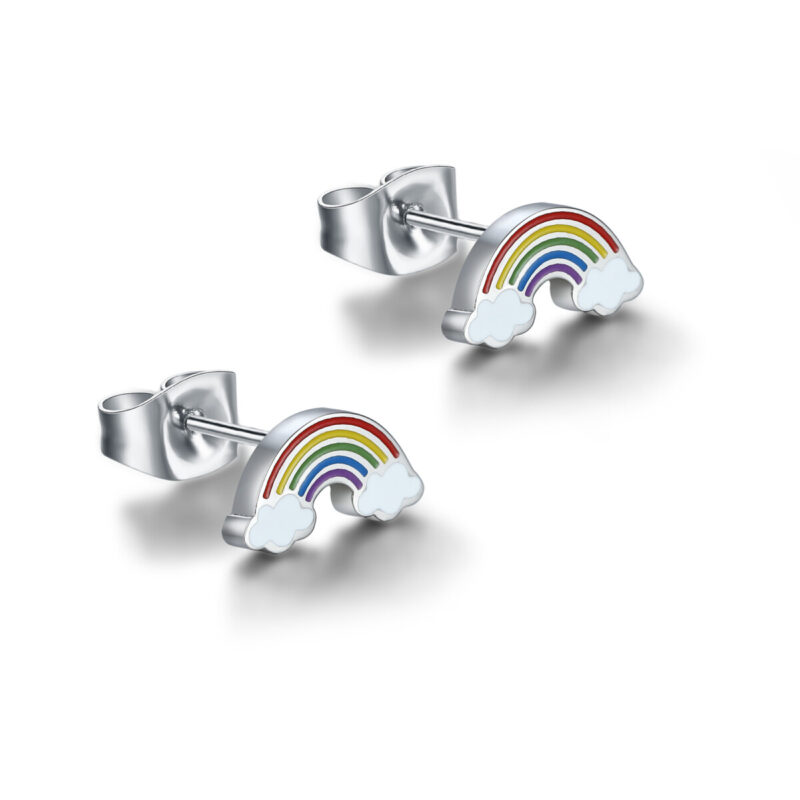 Παιδικό σκουλαρίκι Ουράνιο Τόξο