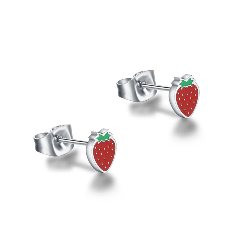 Παιδικό σκουλαρίκι Φράουλα