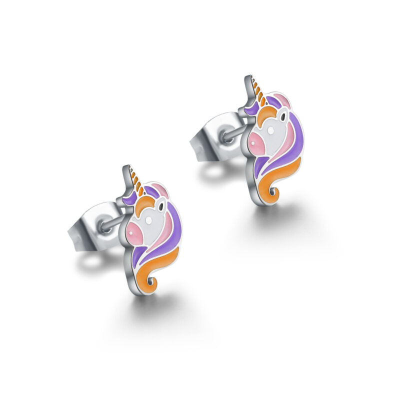 Παιδικό σκουλαρίκι Μονόκερος