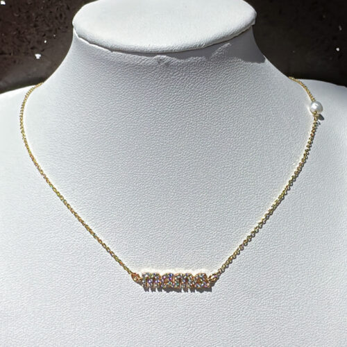 Κολιέ επίχρυσο από Ασήμι 925