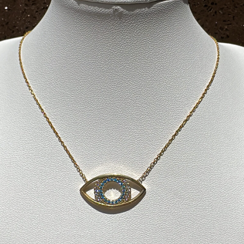 Κολιέ επίχρυσο από Ασήμι 925