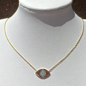 Κολιέ επίχρυσο από Ασήμι 925