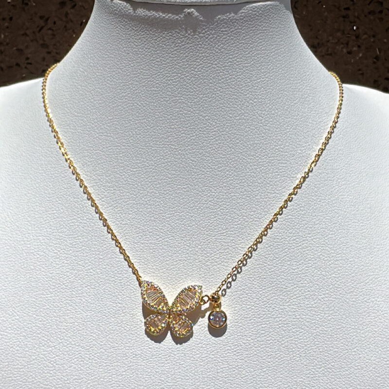 Κολιέ επίχρυσο από Ασήμι 925