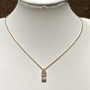 Κολιέ επίχρυσο από Ασήμι 925