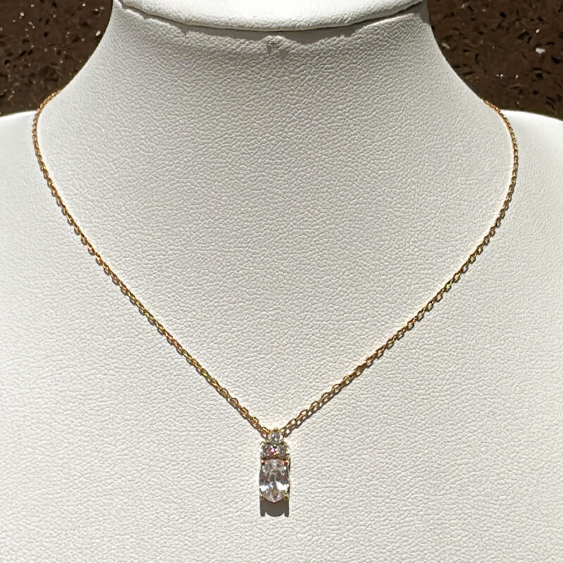 Κολιέ επίχρυσο από Ασήμι 925