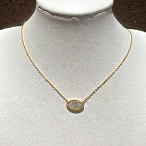 Κολιέ επίχρυσο από Ασήμι 925