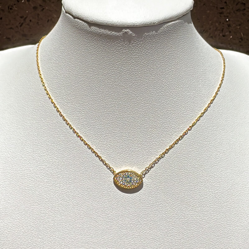 Κολιέ επίχρυσο από Ασήμι 925