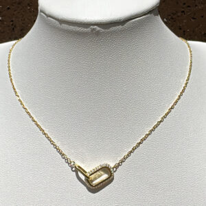 Κολιέ επίχρυσο από Ασήμι 925