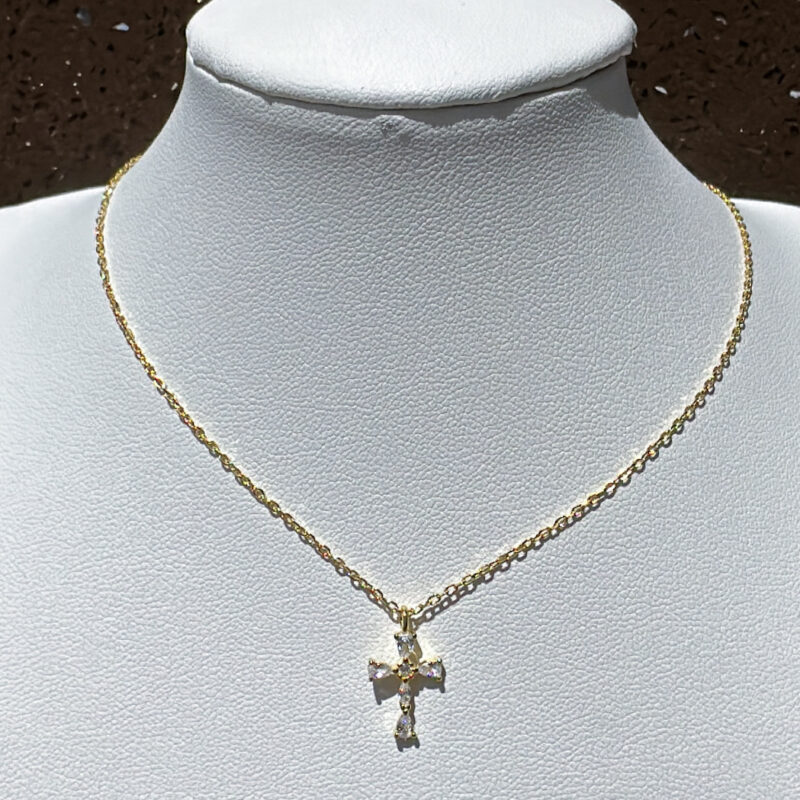 Κολιέ επίχρυσο από Ασήμι 925