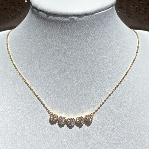 Κολιέ επίχρυσο από Ασήμι 925