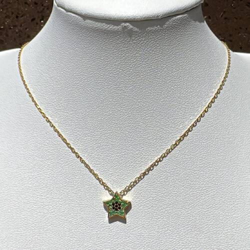 Κολιέ επίχρυσο από Ασήμι 925