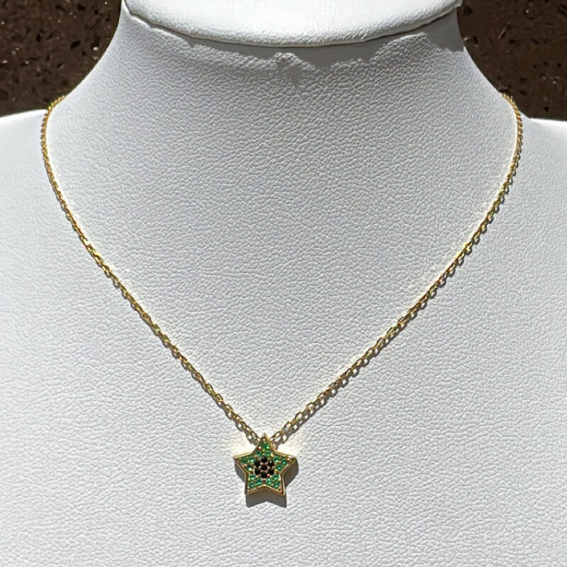 Κολιέ επίχρυσο από Ασήμι 925