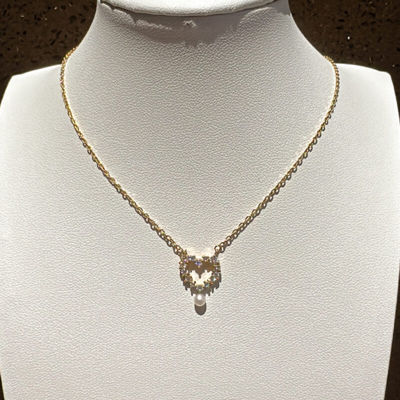 Κολιέ επίχρυσο από Ασήμι 925