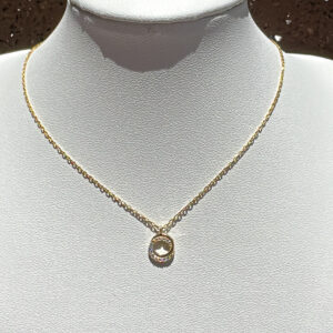 Κολιέ επίχρυσο από Ασήμι 925