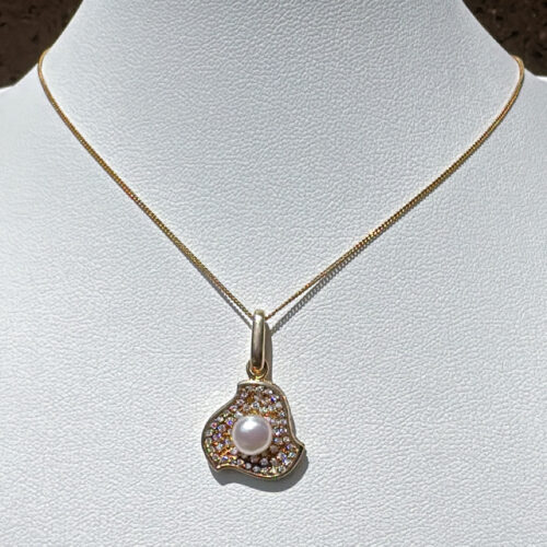 Κολιέ επίχρυσο από Ασήμι 925