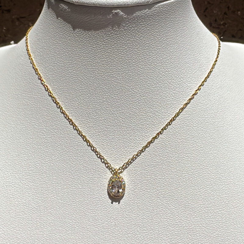 Κολιέ επίχρυσο από Ασήμι 925