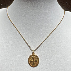 Κολιέ επίχρυσο από Ασήμι 925