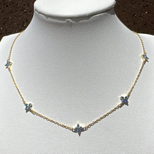 Κόλιε επίχρυσο από Ασήμι 925