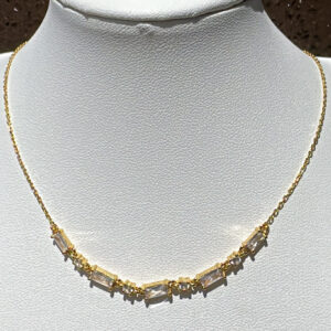 Κολιέ επίχρυσο από Ασήμι 925