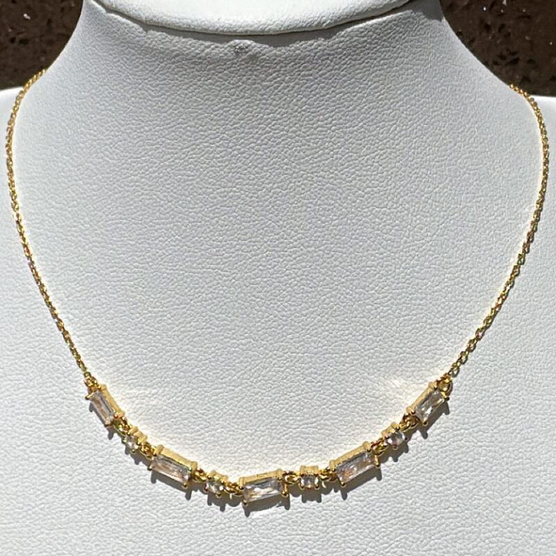 Κολιέ επίχρυσο από Ασήμι 925