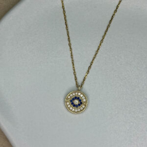 Κολιέ επίχρυσο από Ασήμι 925