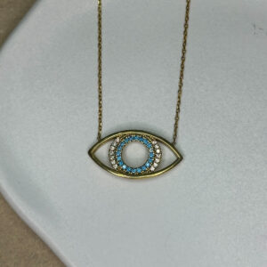 Κολιέ επίχρυσο από Ασήμι 925