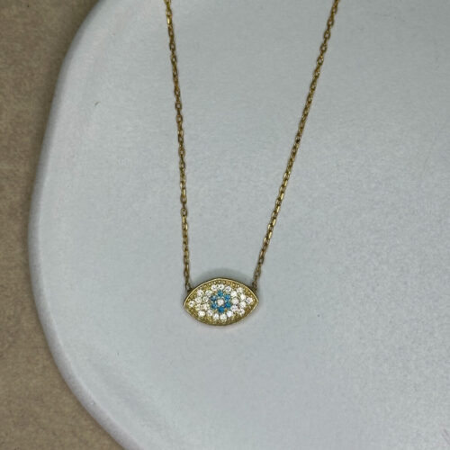 Κολιέ επίχρυσο από Ασήμι 925