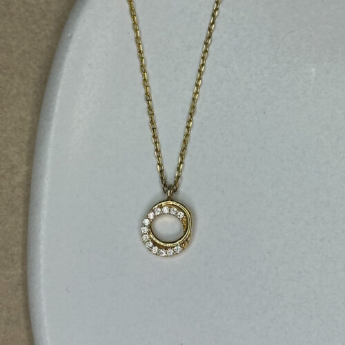 Κολιέ επίχρυσο από Ασήμι 925