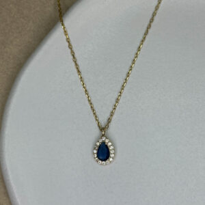 Κολιέ επίχρυσο από Ασήμι 925