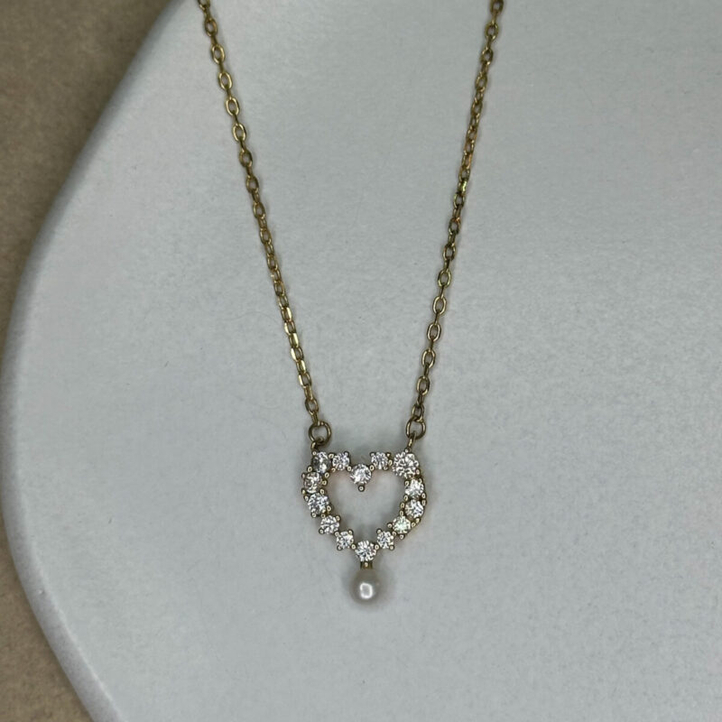 Κολιέ επίχρυσο από Ασήμι 925