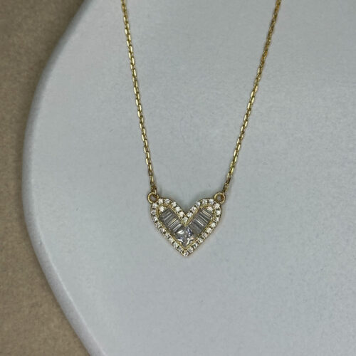 Κολιέ επίχρυσο από Ασήμι 925