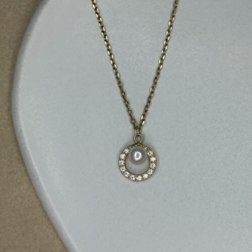 Κολιέ επίχρυσο από Ασήμι 925