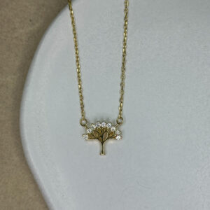 Κολιέ επίχρυσο από Ασήμι 925