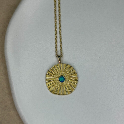 Κολιέ επίχρυσο από Ασήμι 925