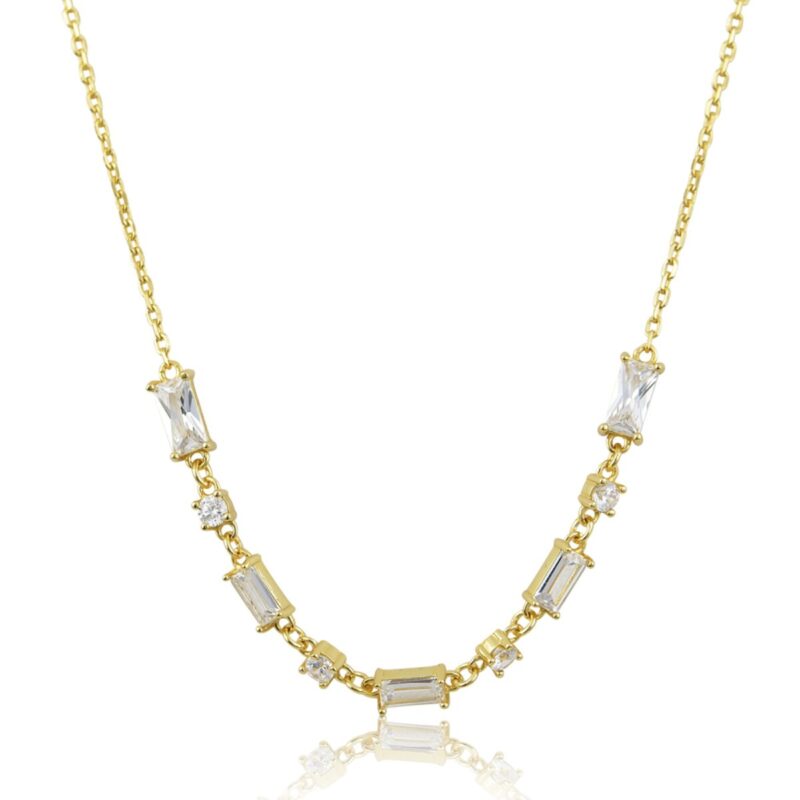 Κολιέ επίχρυσο από Ασήμι 925