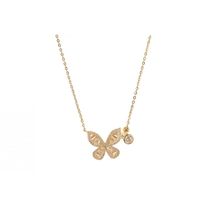 Κολιέ επίχρυσο από Ασήμι 925