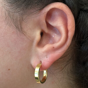 Επίχρυσα σκουλαρίκια 925