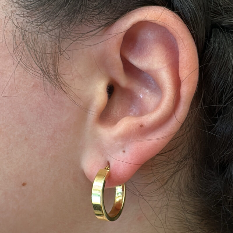 Επίχρυσα σκουλαρίκια 925