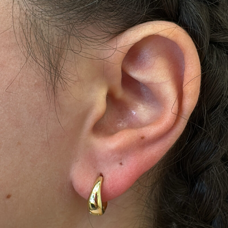 Επίχρυσα σκουλαρίκια 925