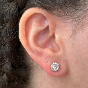 Καρφωτό σκουλαρίκι 925