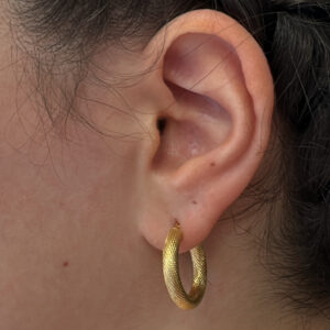 Επίχρυσα σκουλαρίκια 925