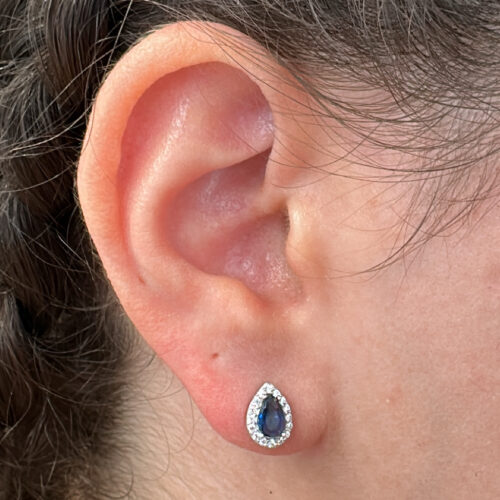 Καρφωτό σκουλαρίκι 925