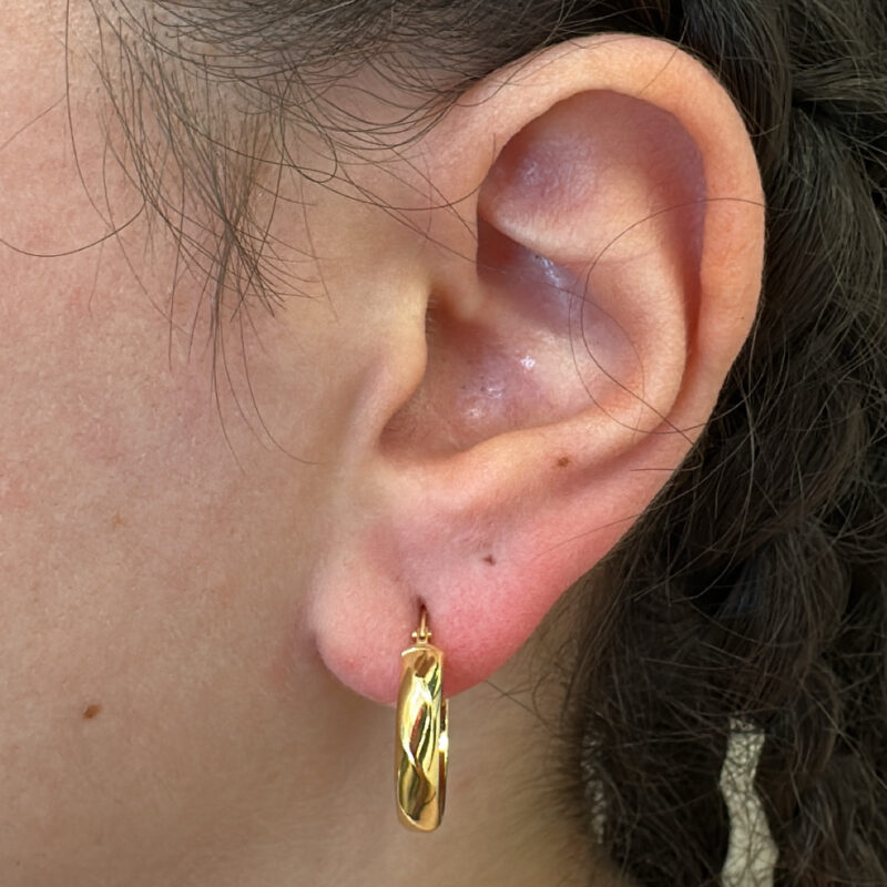 Επίχρυσα σκουλαρίκια 925