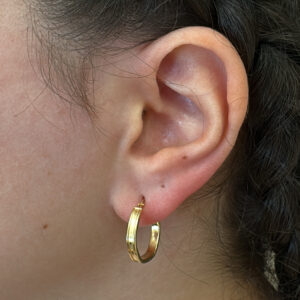 Επίχρυσα σκουλαρίκια 925