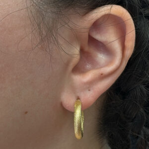 Επίχρυσα σκουλαρίκια 925